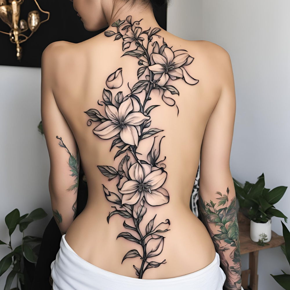 Jasmine Flower Tattoos