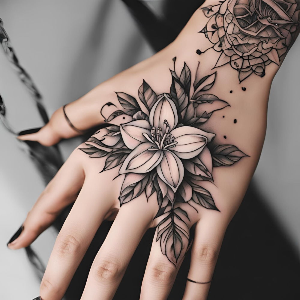 Jasmine Flower Tattoos