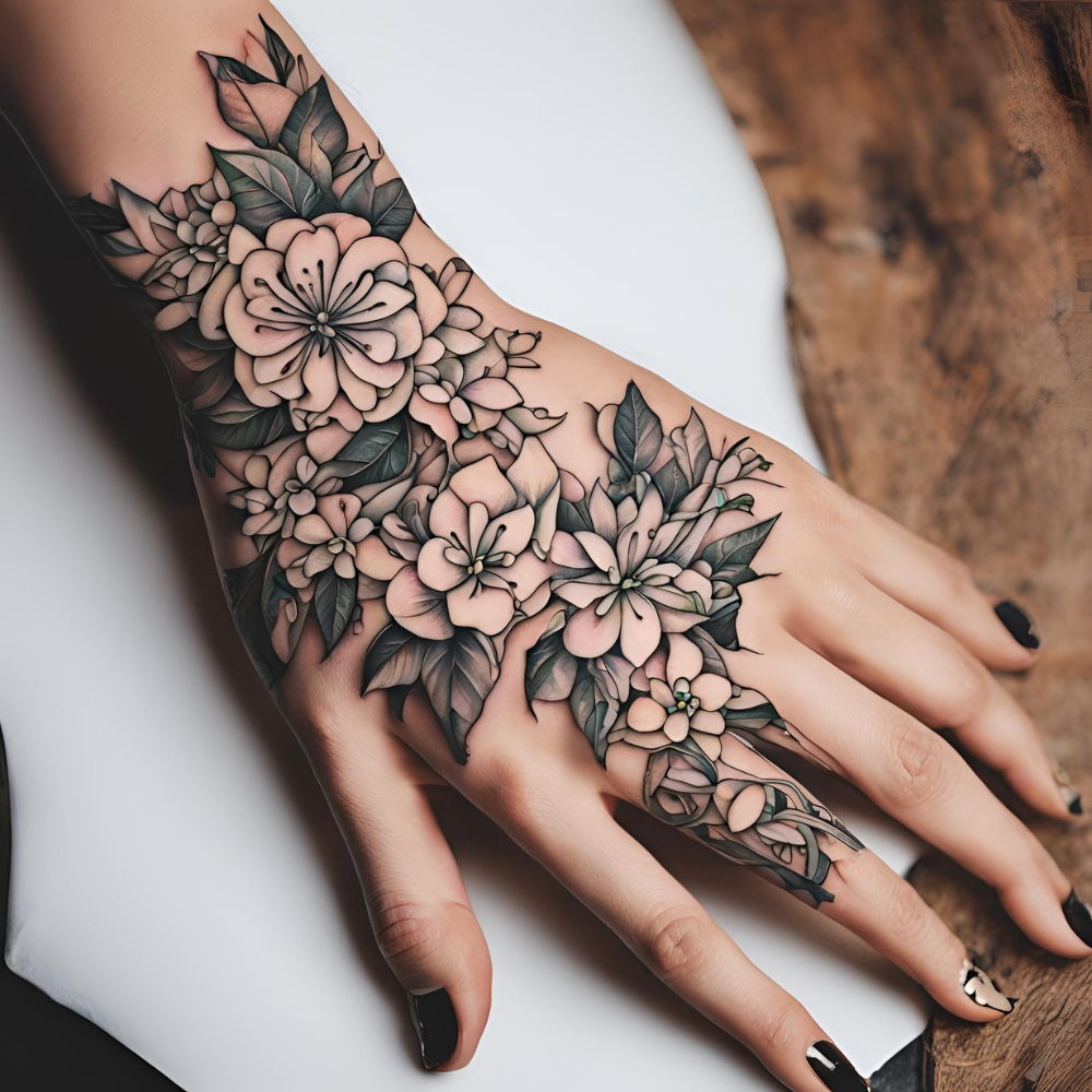 Jasmine Flower Tattoos