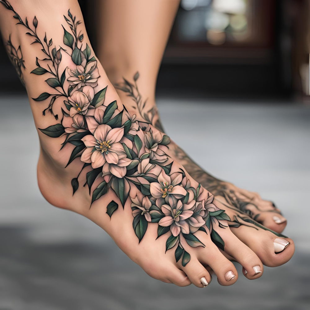 Jasmine Flower Tattoos