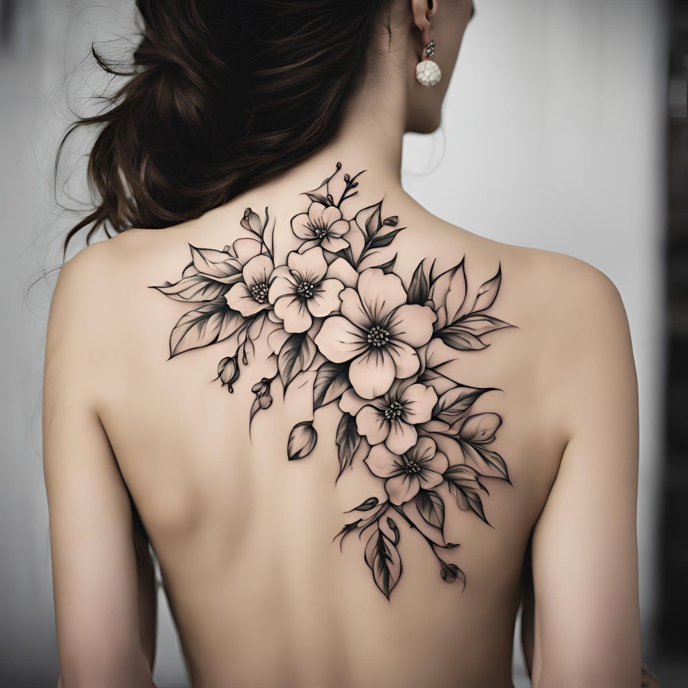 Jasmine Flower Tattoos