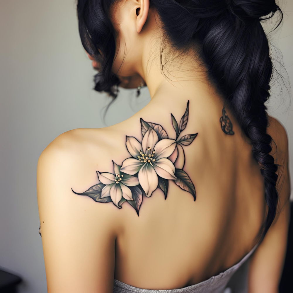 Jasmine Flower Tattoos