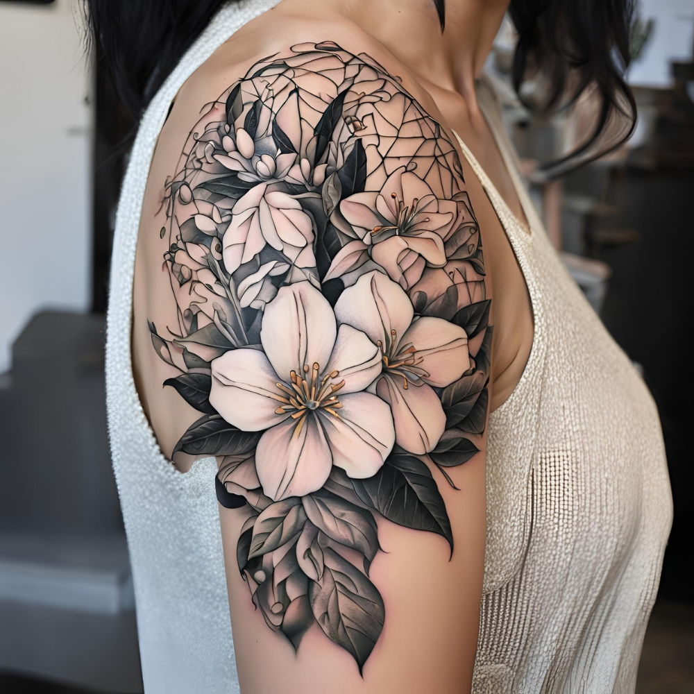 Jasmine Flower Tattoos