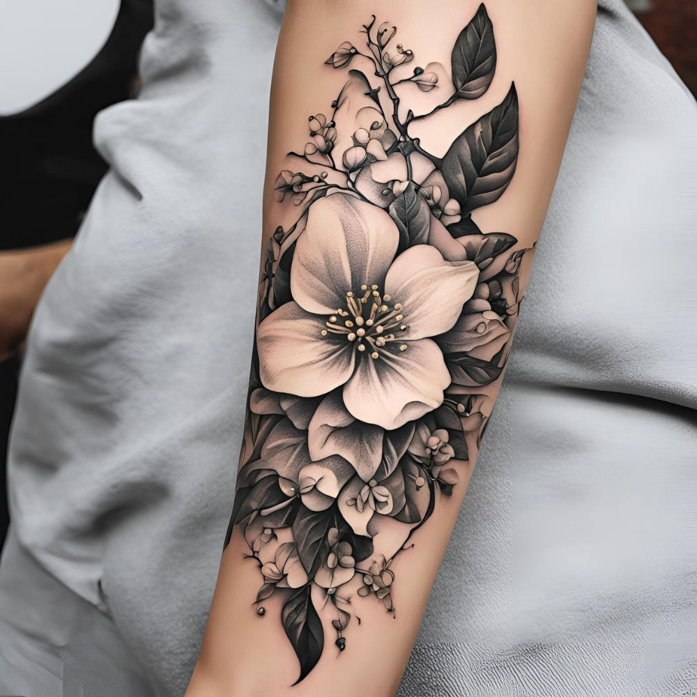 Jasmine Flower Tattoos