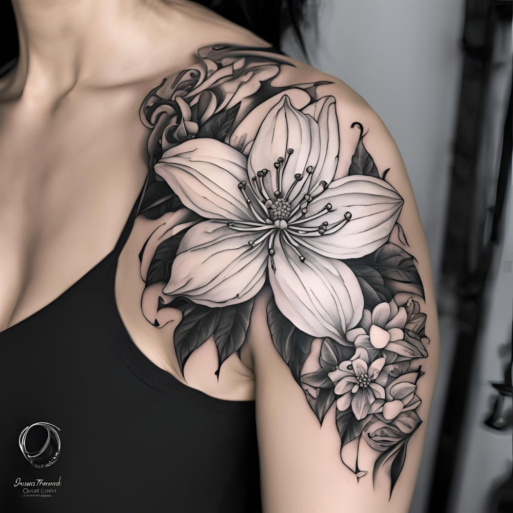 Jasmine Flower Tattoos