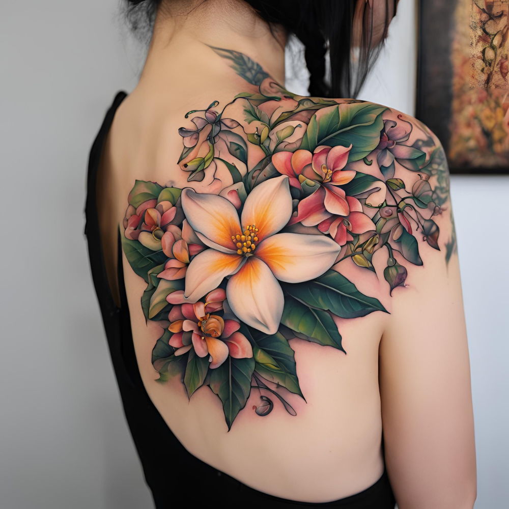 Jasmine Flower Tattoos