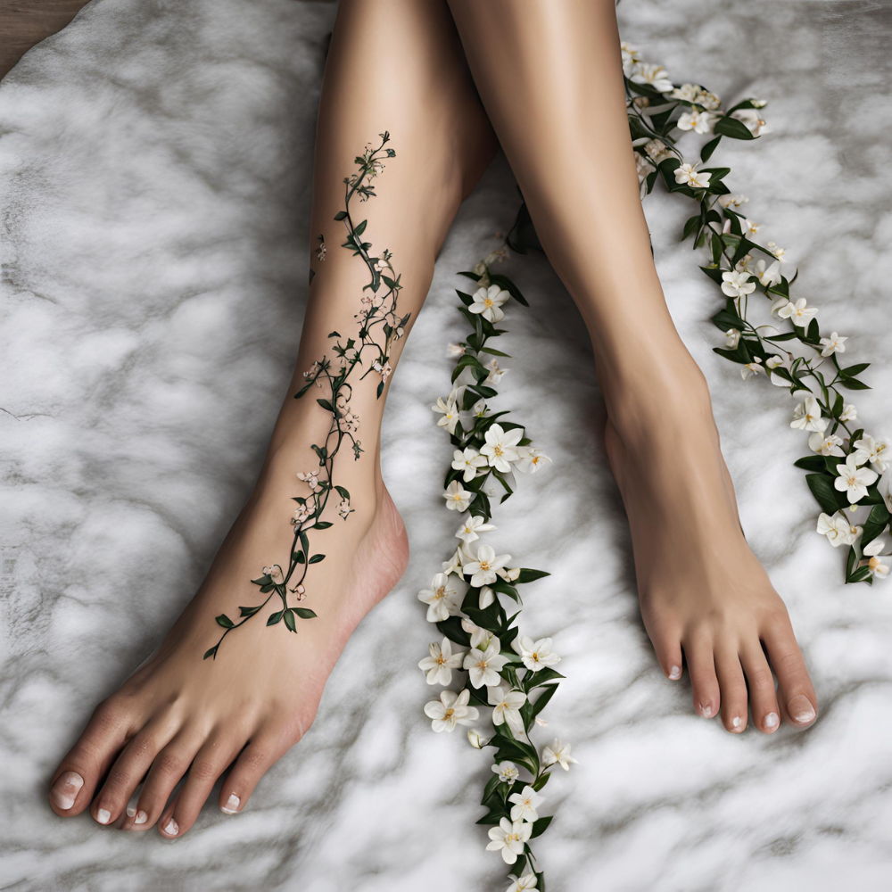 Jasmine Flower Tattoos