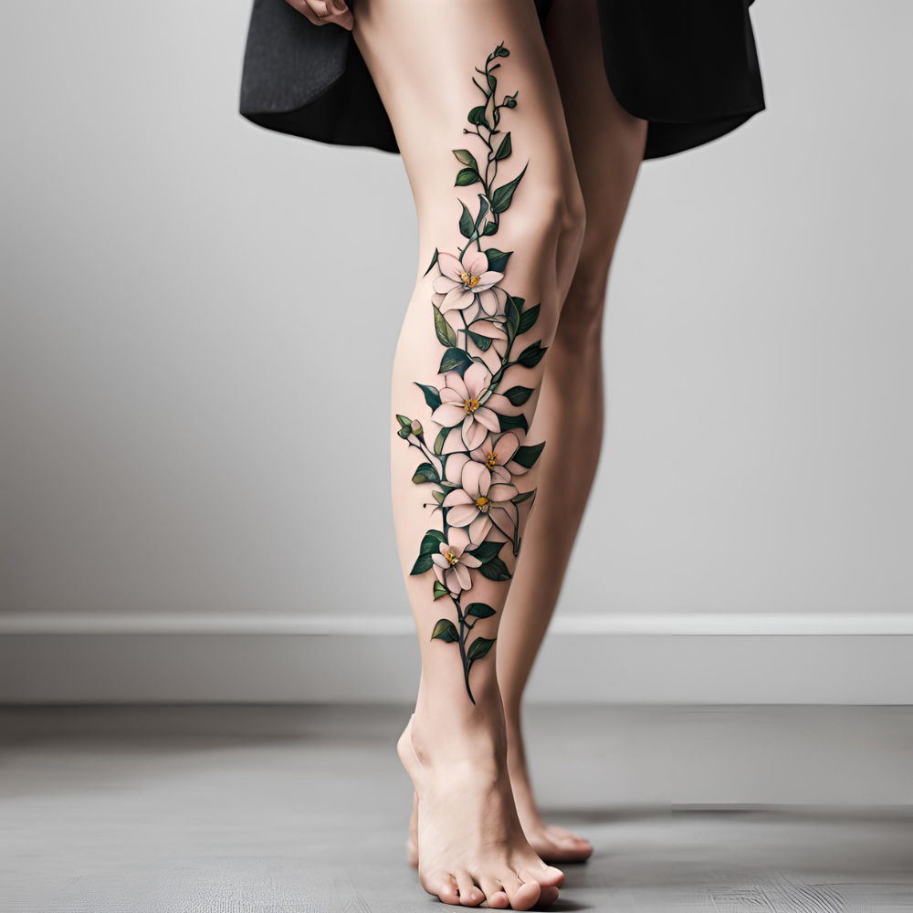 Jasmine Flower Tattoos