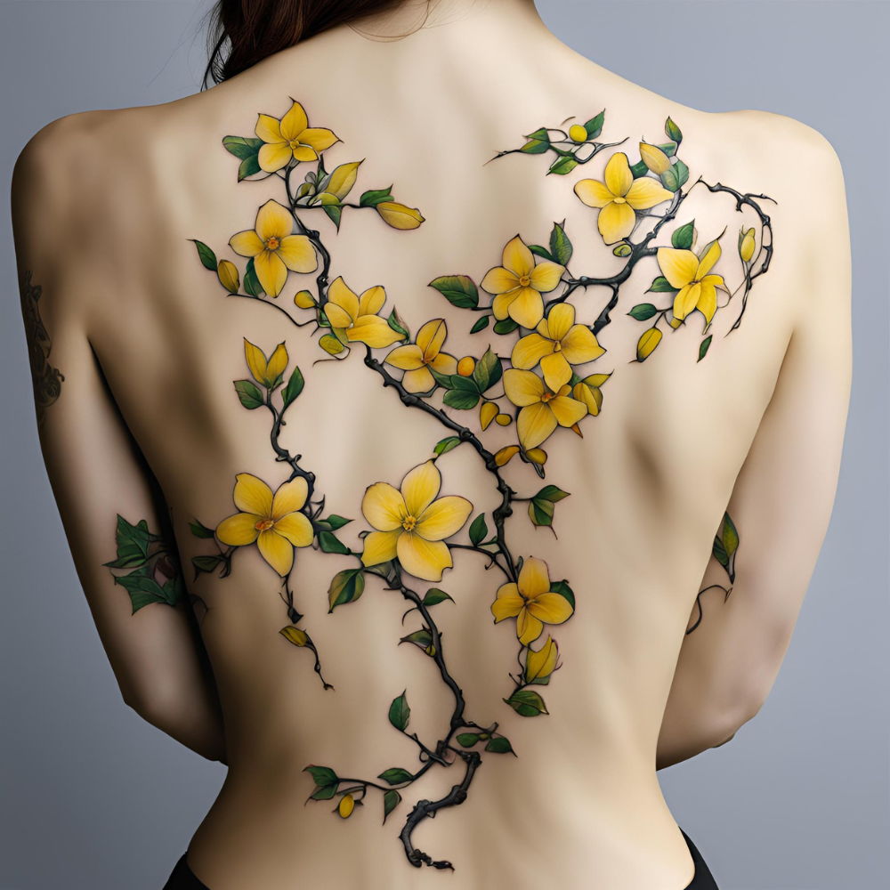 Jasmine Flower Tattoos