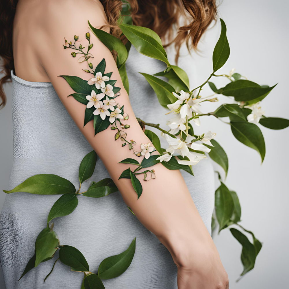 Jasmine Flower Tattoos