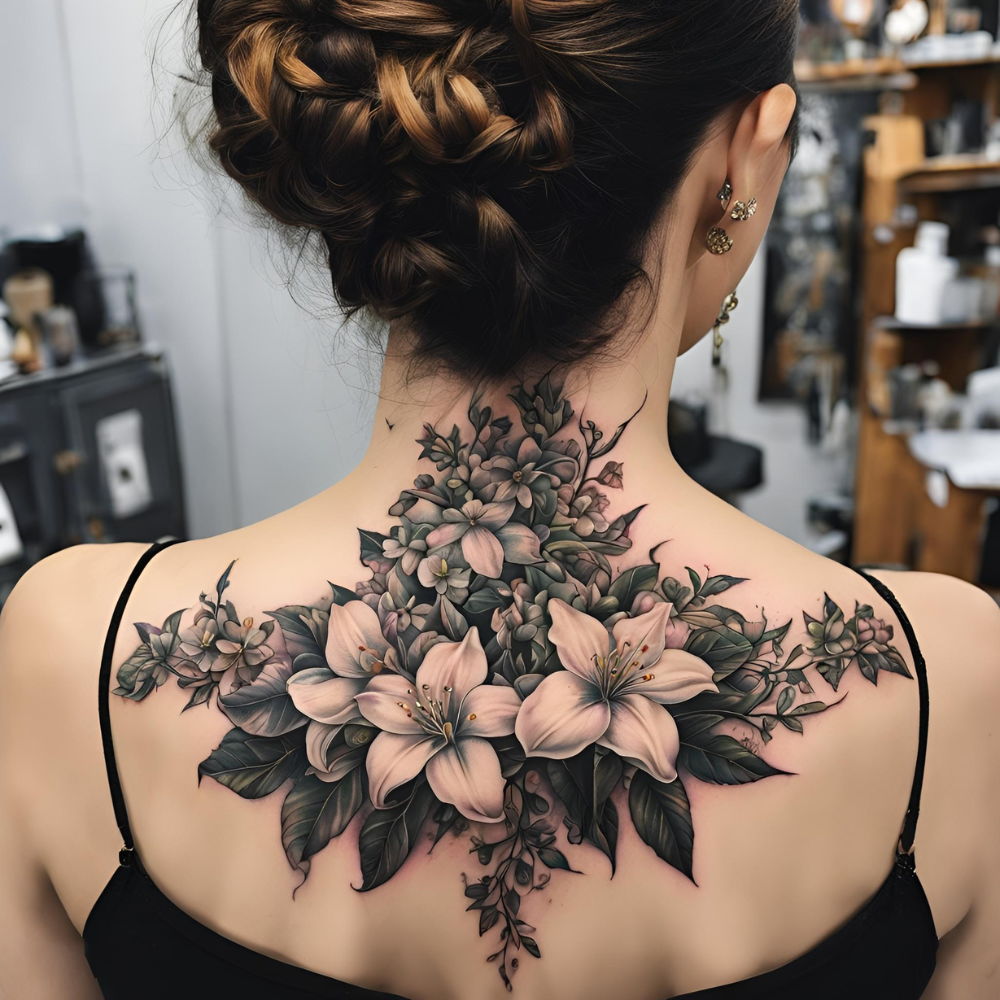 Jasmine Flower Tattoos