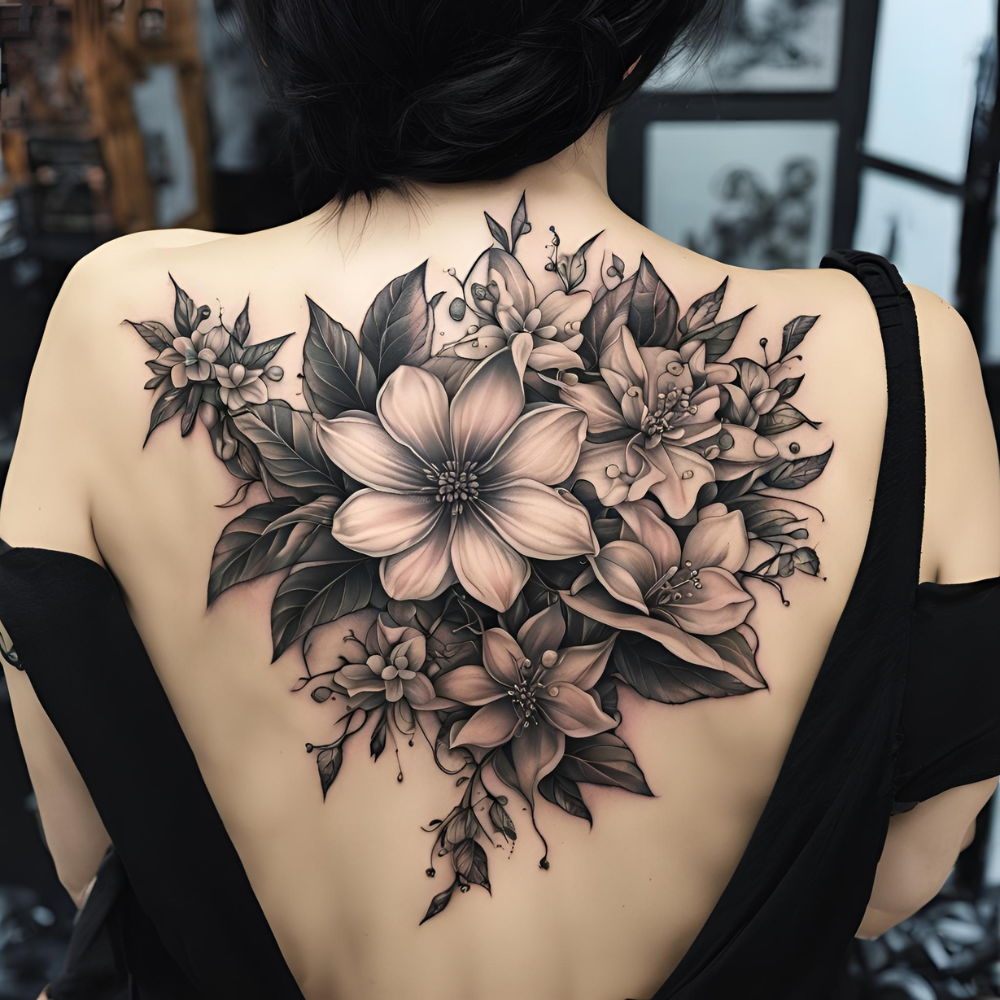 Jasmine Flower Tattoos