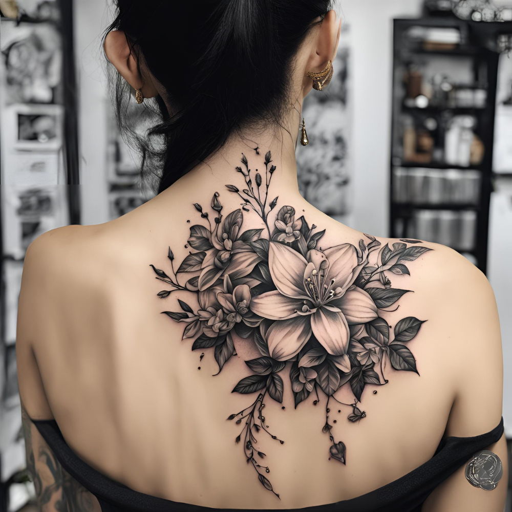 Jasmine Flower Tattoos