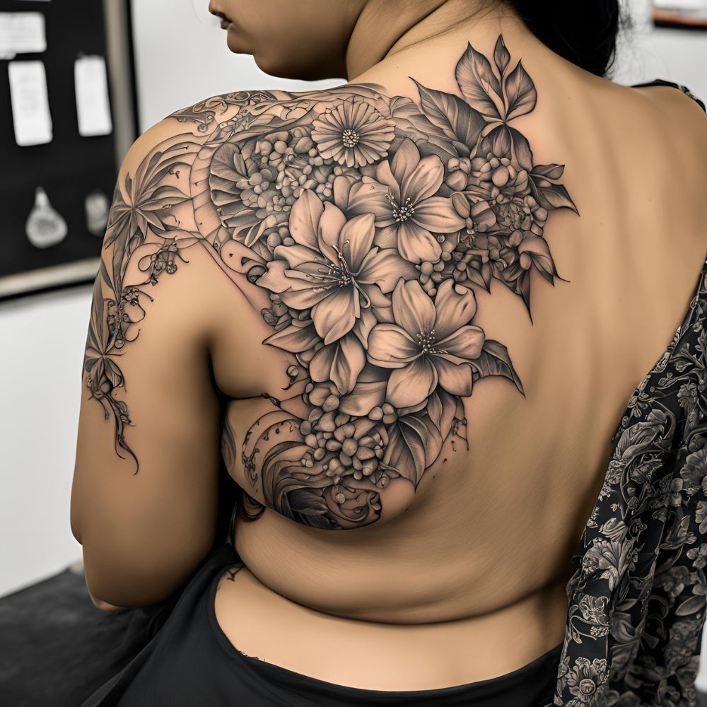 Jasmine Flower Tattoos