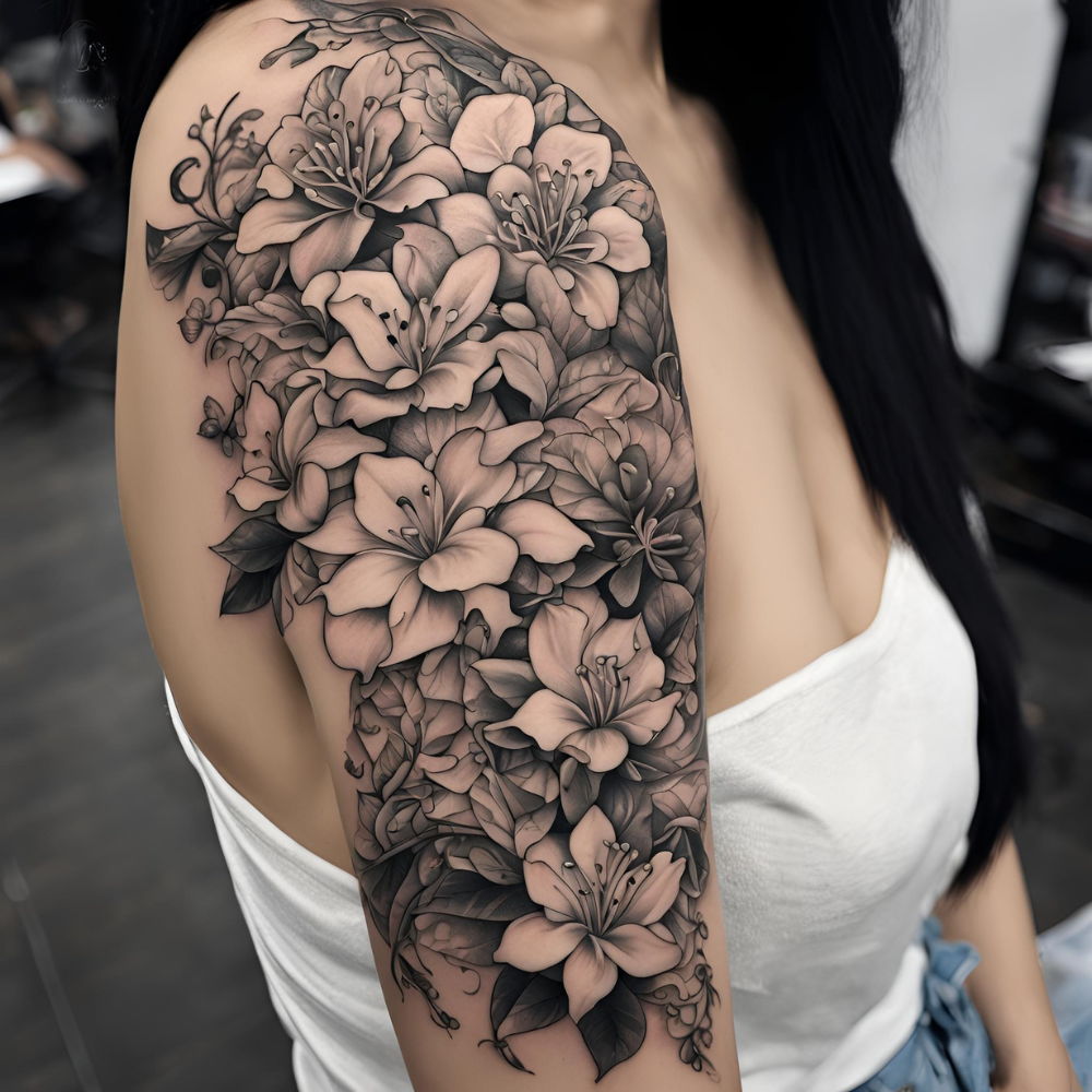 Jasmine Flower Tattoos