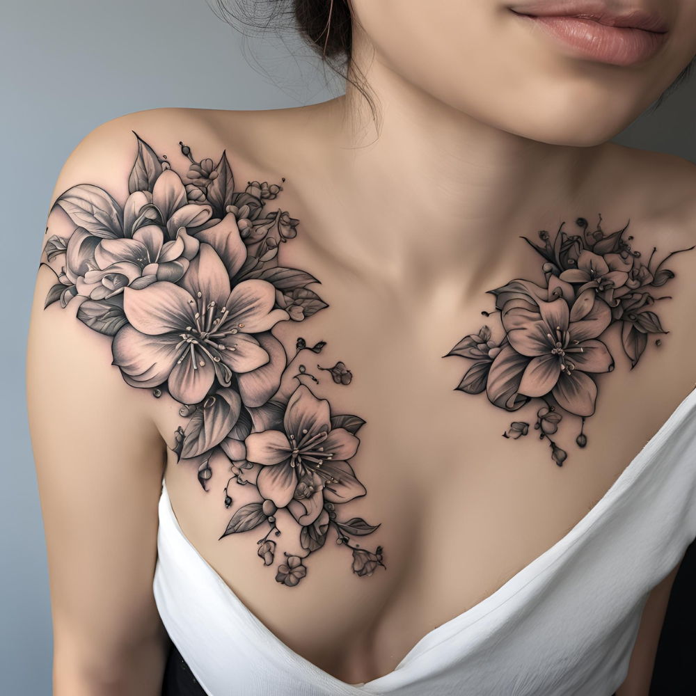 Jasmine Flower Tattoos