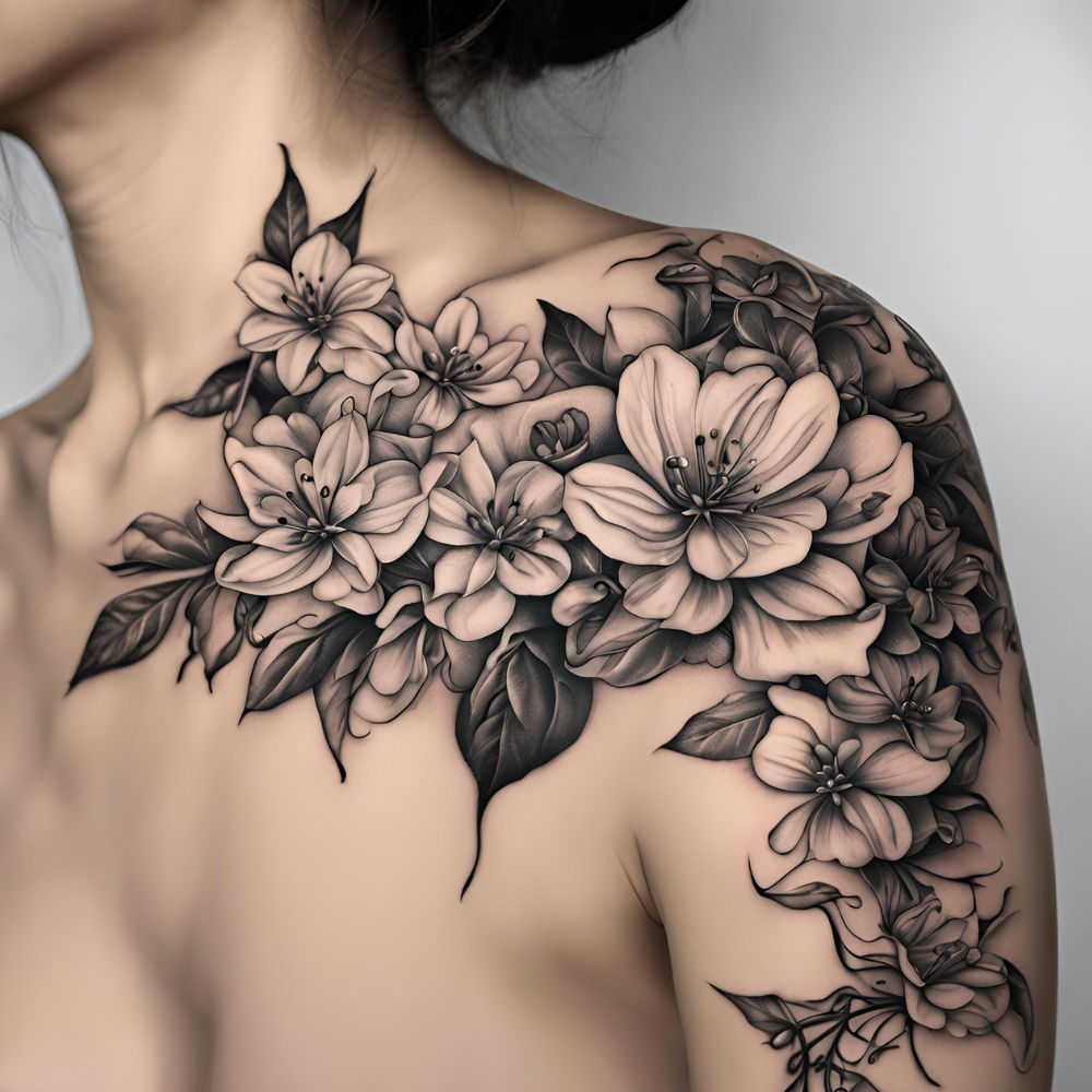 Jasmine Flower Tattoos