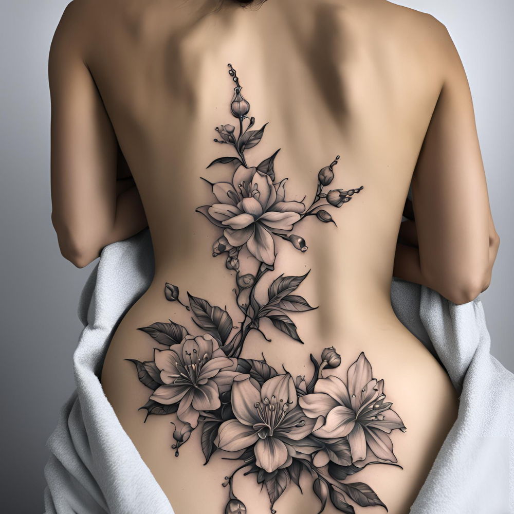 Jasmine Flower Tattoos