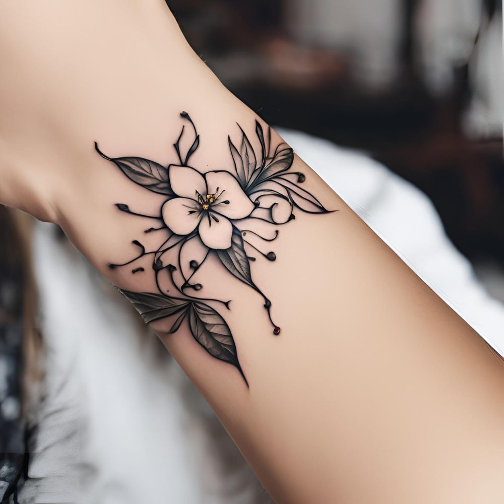 Jasmine Flower Tattoos