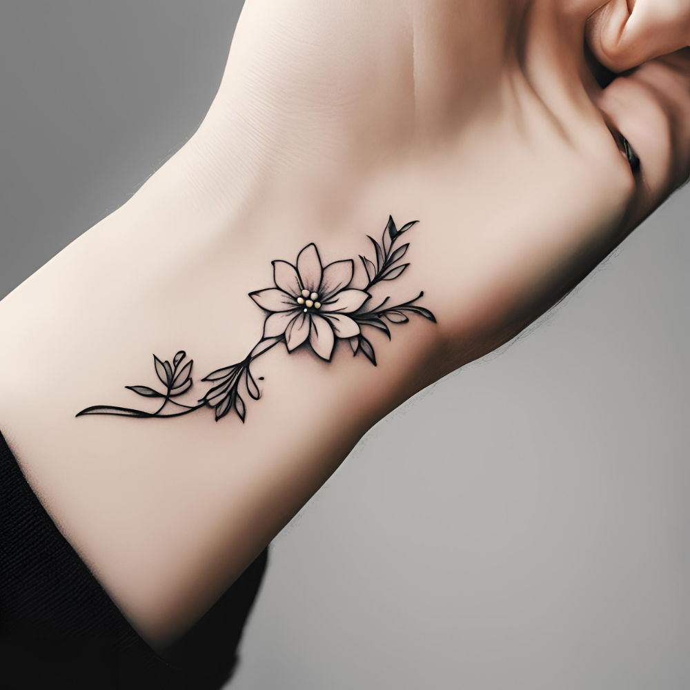 Jasmine Flower Tattoos