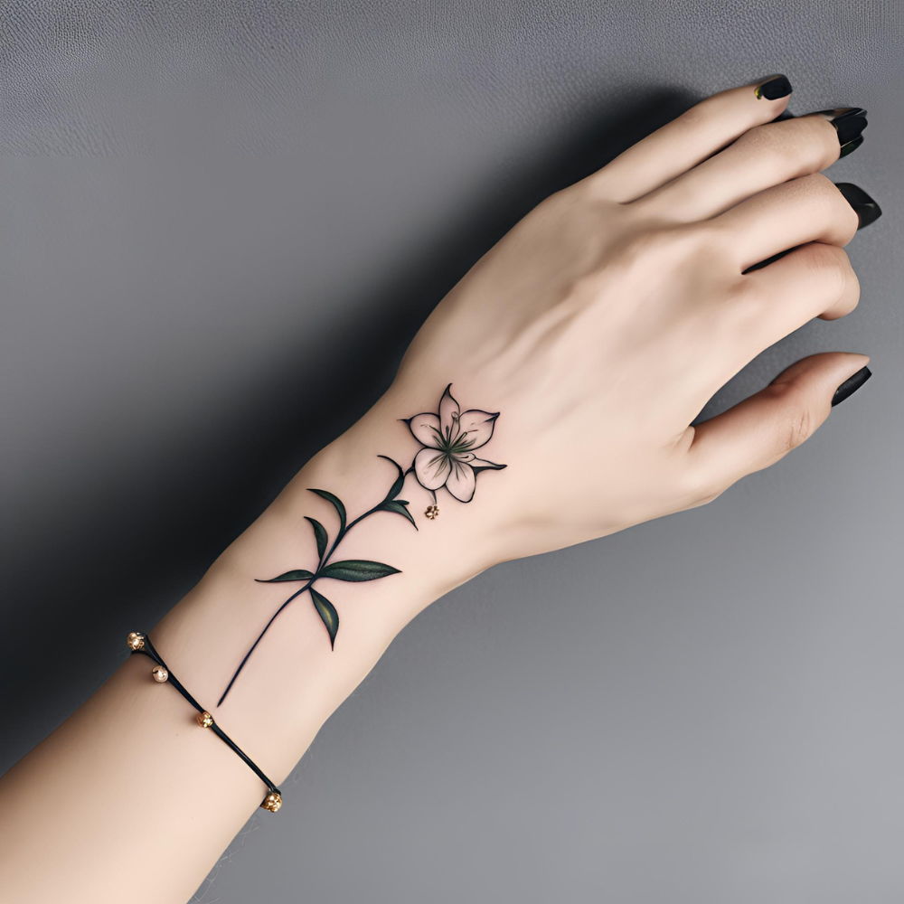 Jasmine Flower Tattoos