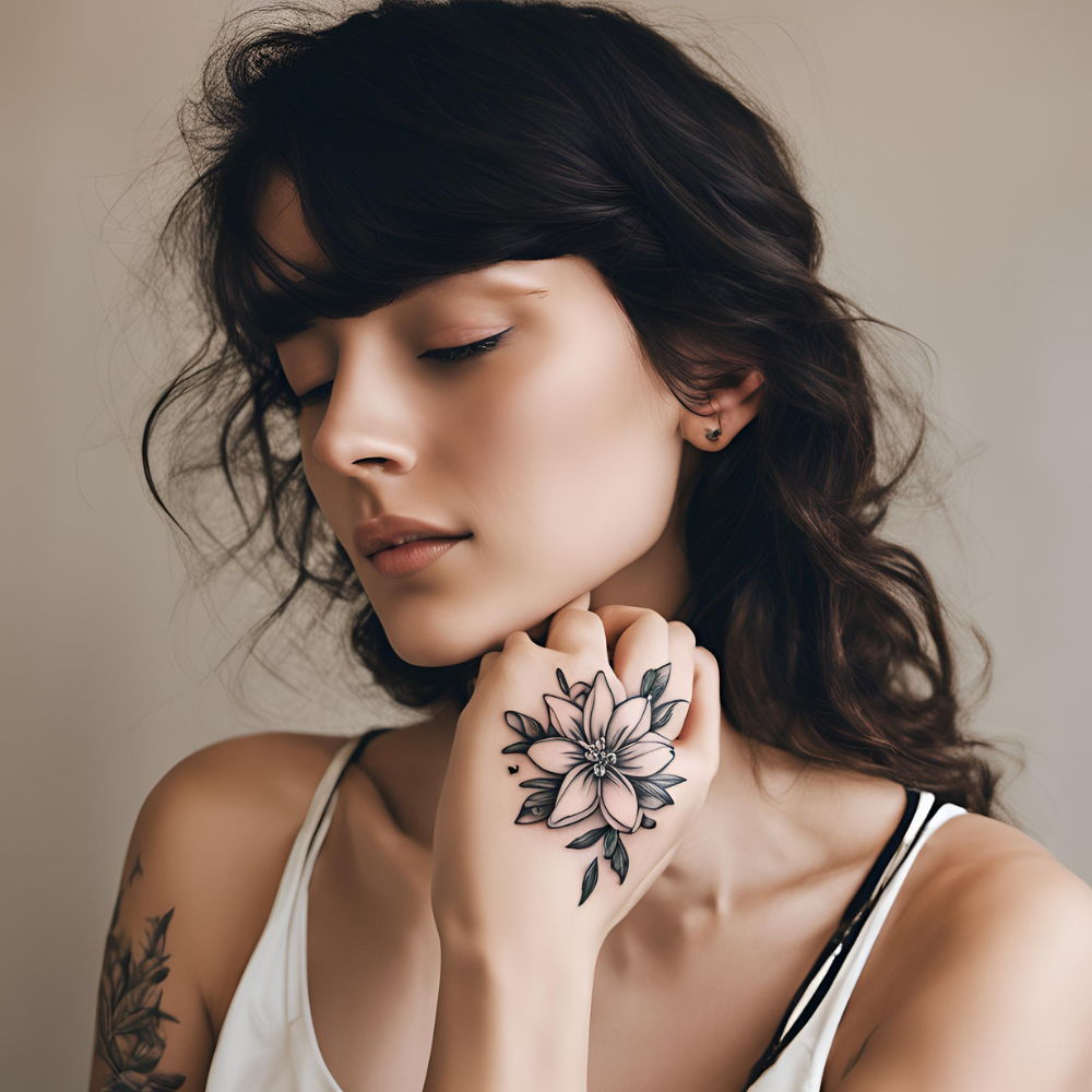 Jasmine Flower Tattoos