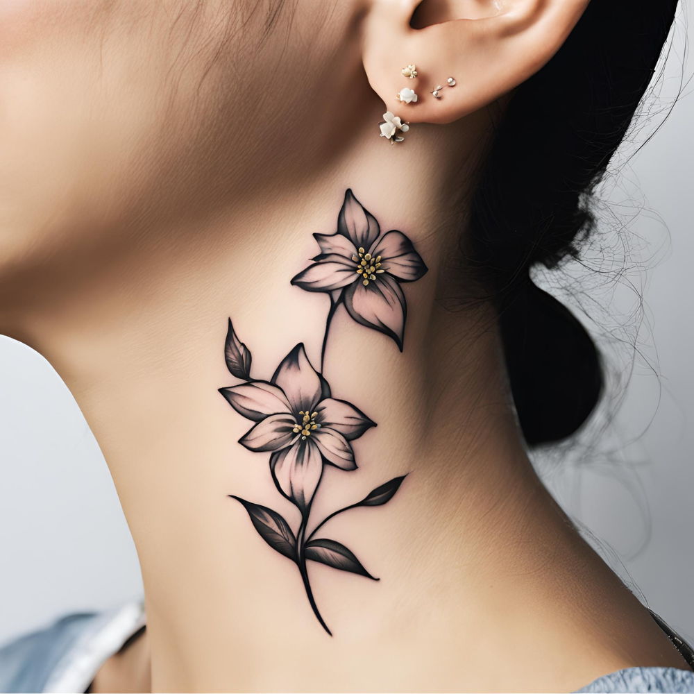 Jasmine Flower Tattoos