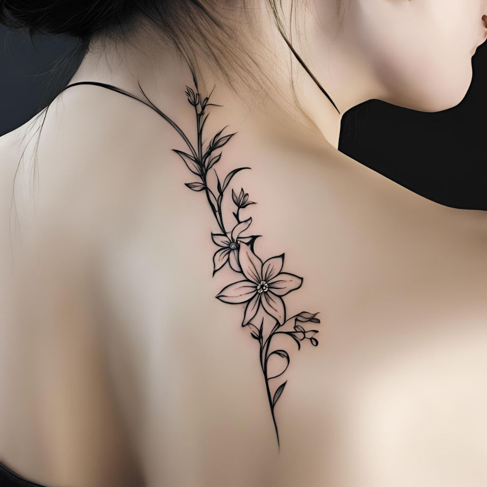 Jasmine Flower Tattoos