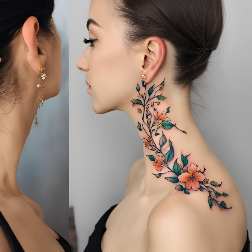 Jasmine Flower Tattoos