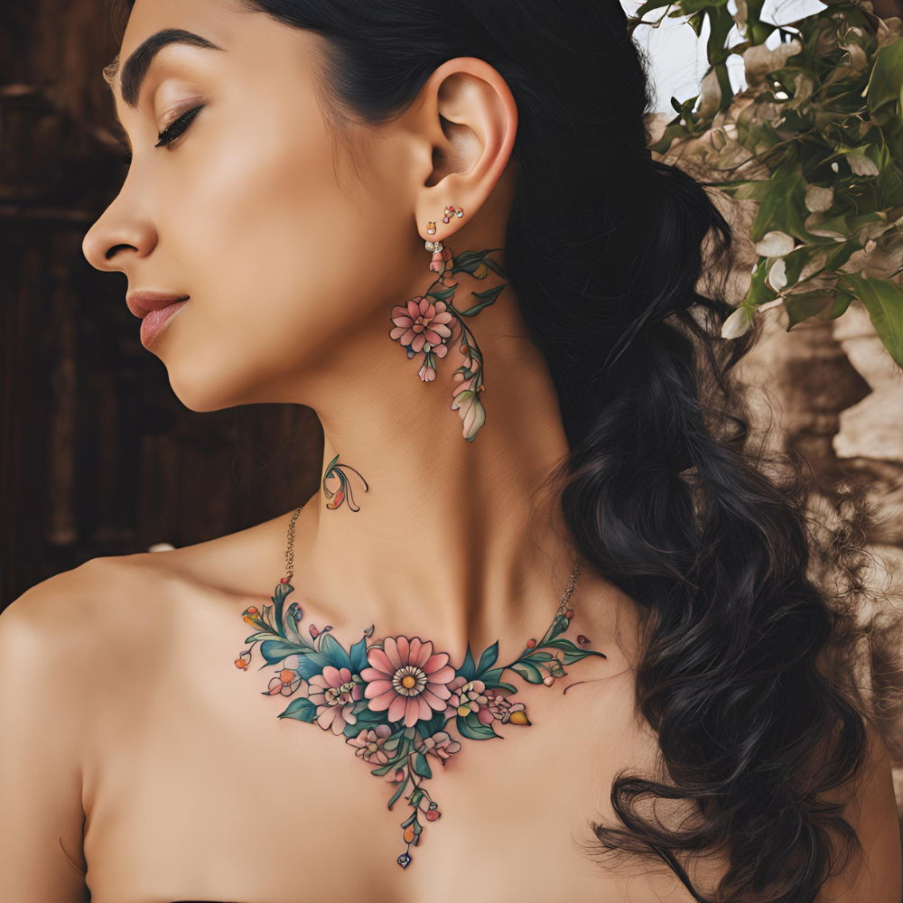 Jasmine Flower Tattoos