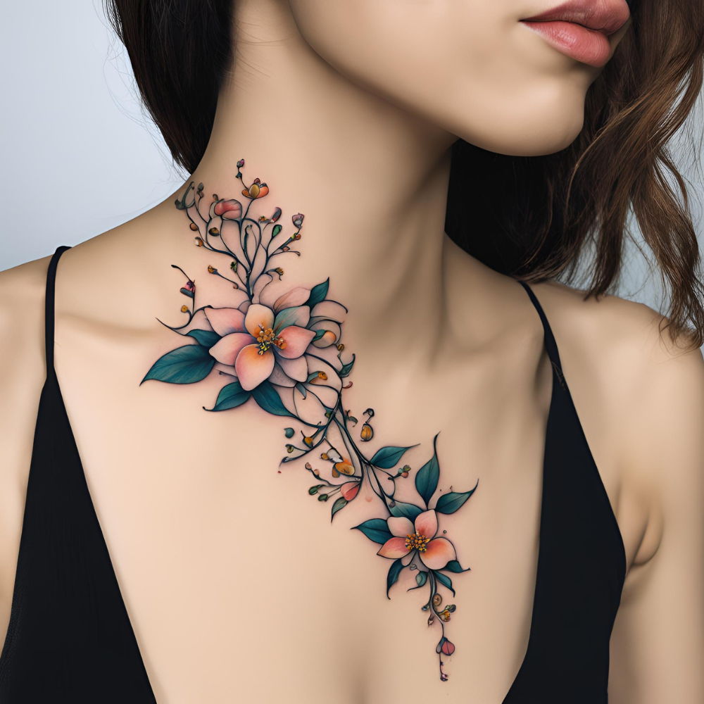 Jasmine Flower Tattoos