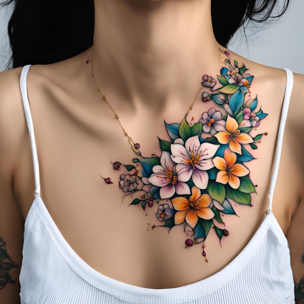 Jasmine Flower Tattoos