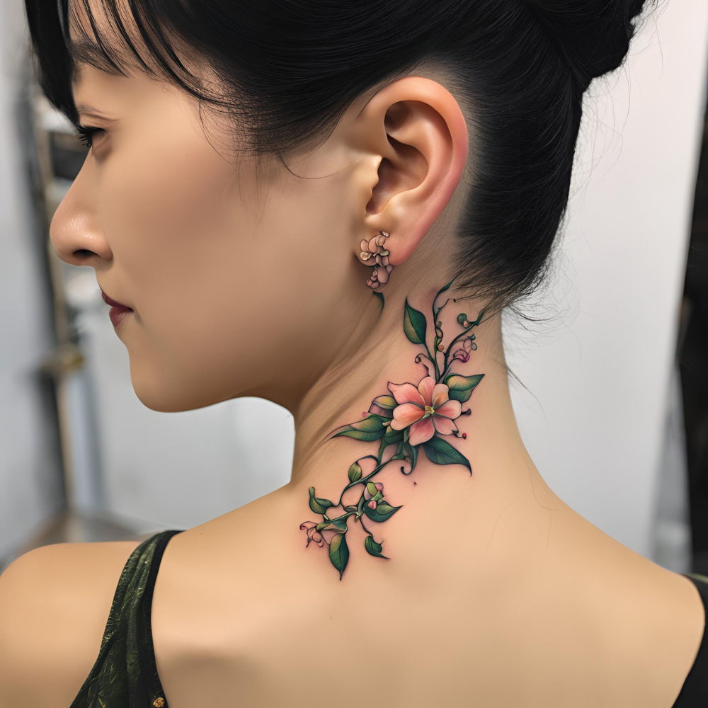 Jasmine Flower Tattoos