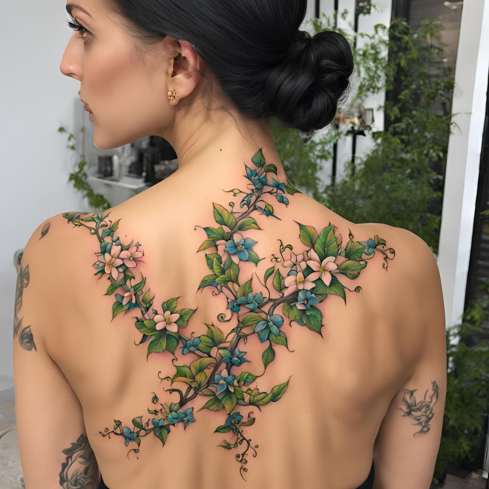 Jasmine Flower Tattoos