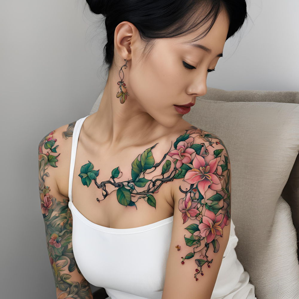 Jasmine Flower Tattoos