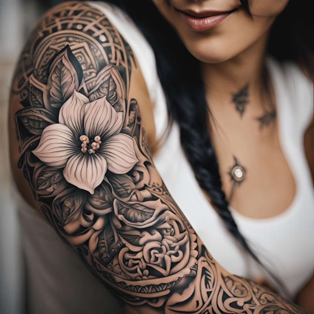 Jasmine Flower Tattoos