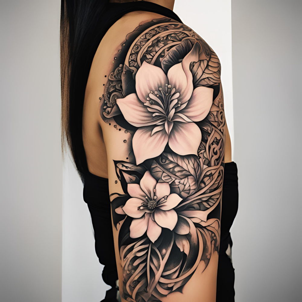 Jasmine Flower Tattoos