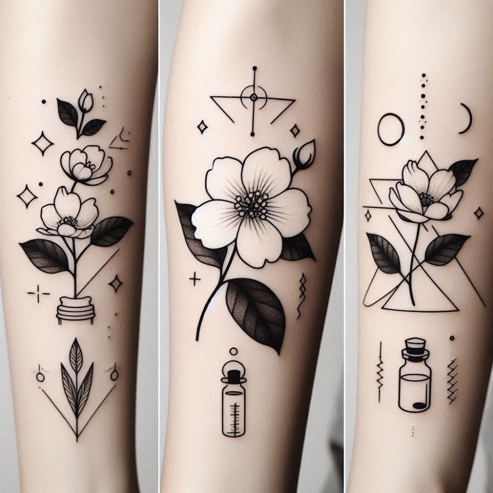 jasmine flower tattoos