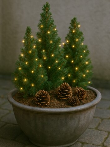 Mini Pine Forest Planter