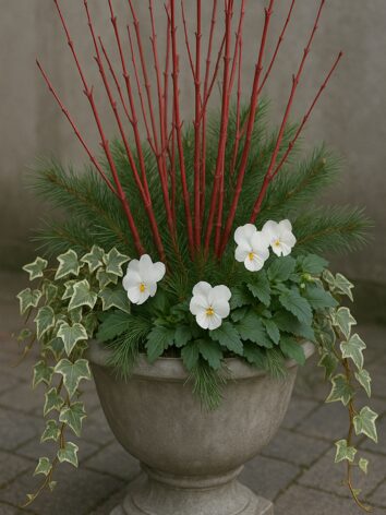 Red Twig Dogwood Centerpiece