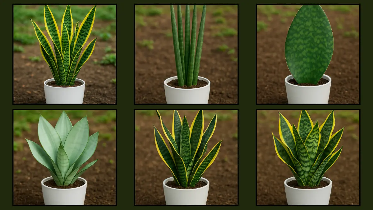 Snake Plants Varieties